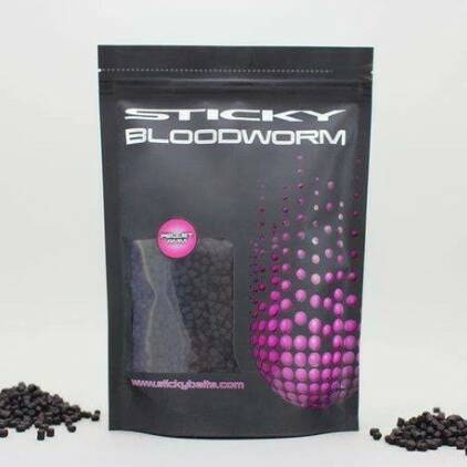 Sticky Baits Bloodworm Pellets 4mm 900g Bag