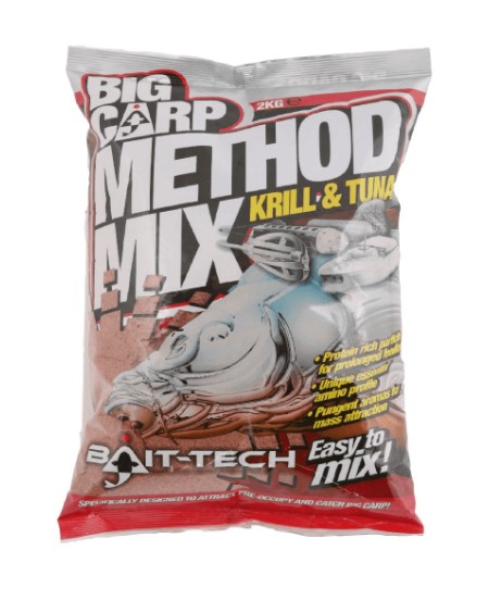 Bait Tec Krill And Tuna 2Kg Method Mix