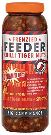 Dynamite Baits Frenzied - Chilli Tiger Nuts Jar 2.5L  