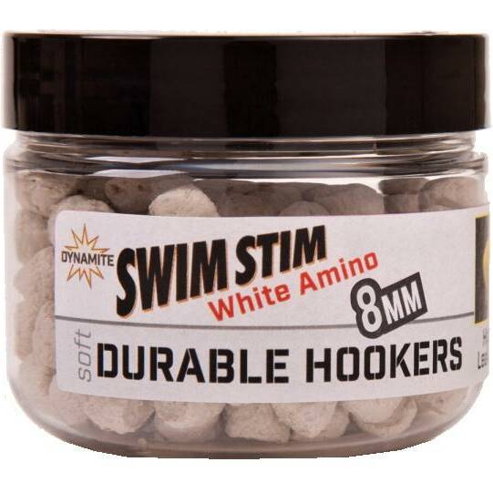 Dynamite Baits Durable Hookers White Amino 8mm