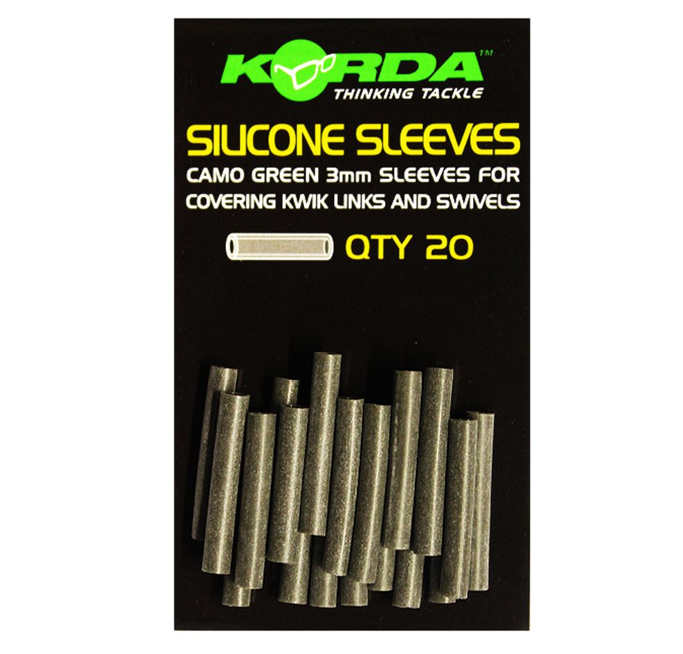 Korda Silicone Sleeves Weedy Green 