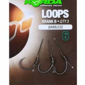 Korda Loops Krank B Size 6 Barbless 
