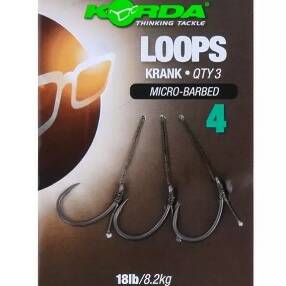 Korda Loops Krank Size 4 Micro Barbed 