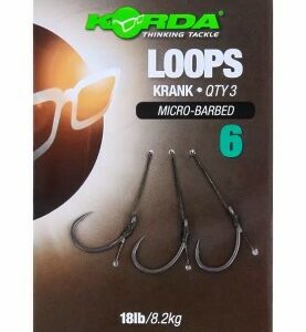 Korda Loops Krank Size 6 Micro Barbed