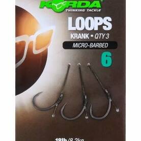 Korda Loops Krank Size 6 Micro Barbed 