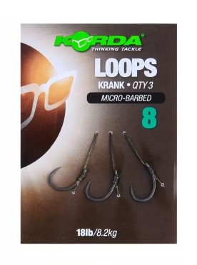 Korda Loops Krank Size 8 Micro Barbed 