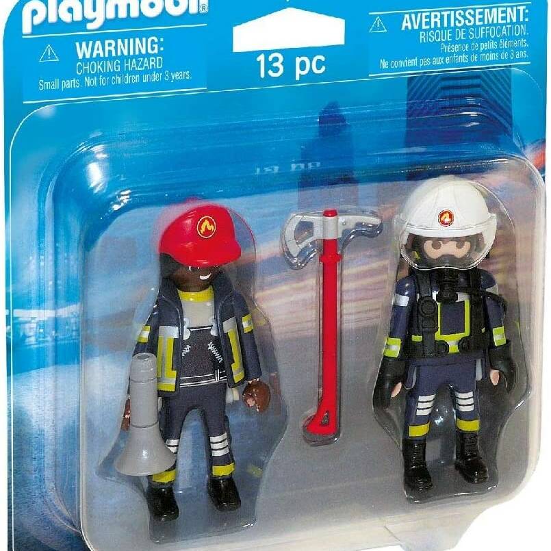 PLAYMOBIL 70081 RESCUE FIREFIGHTERS DUO PACK