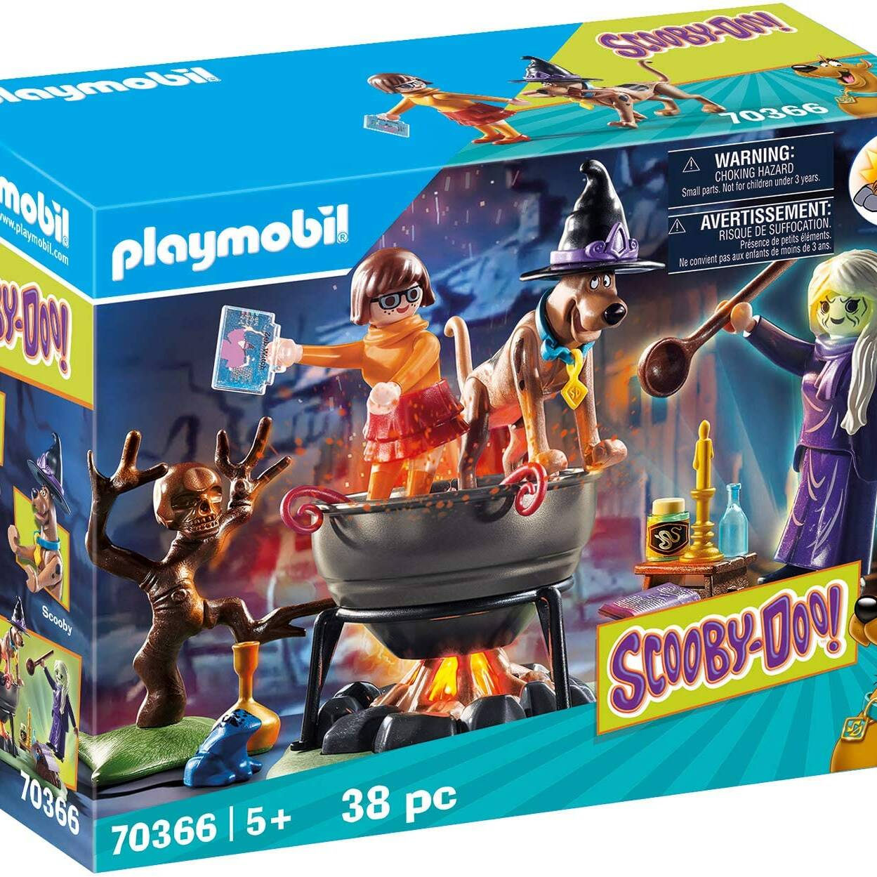 PLAYMOBIL 70366 SCOOBY DOO! ADVENTURE IN THE WITCH'S CAULDRON