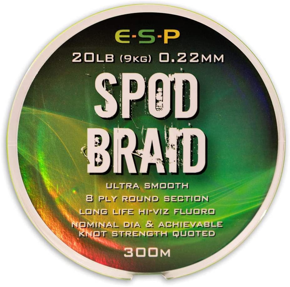 ESP Hi-Viz Spod Braid 20lb 300m