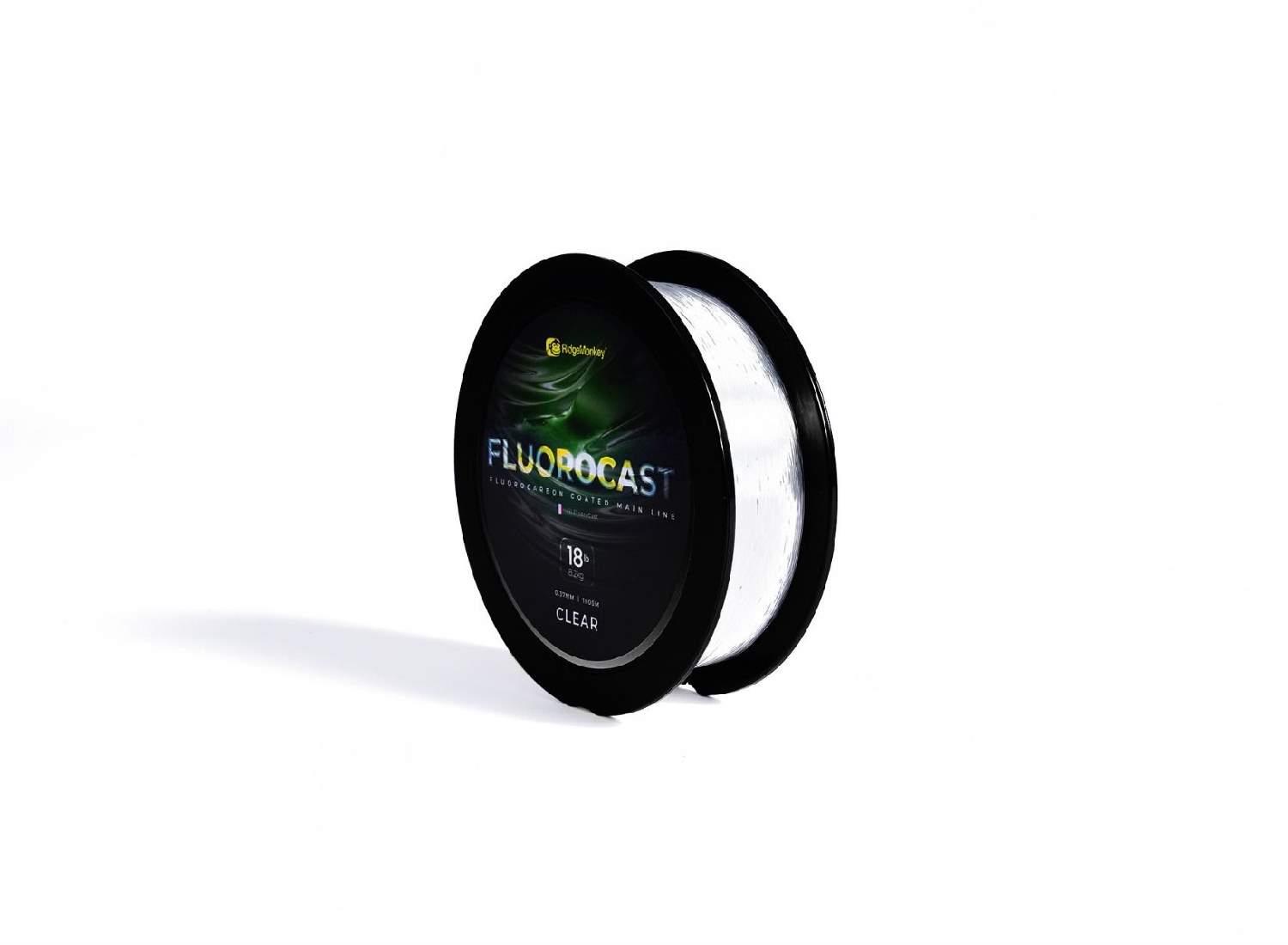 RidgeMonkey FluoroCast Fluoro Coated Mainline 0.33mm/15lb