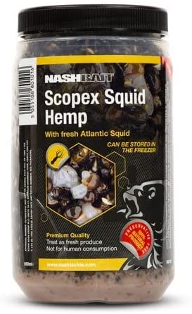 Nash Bait Scopex Squid Hemp 500ml