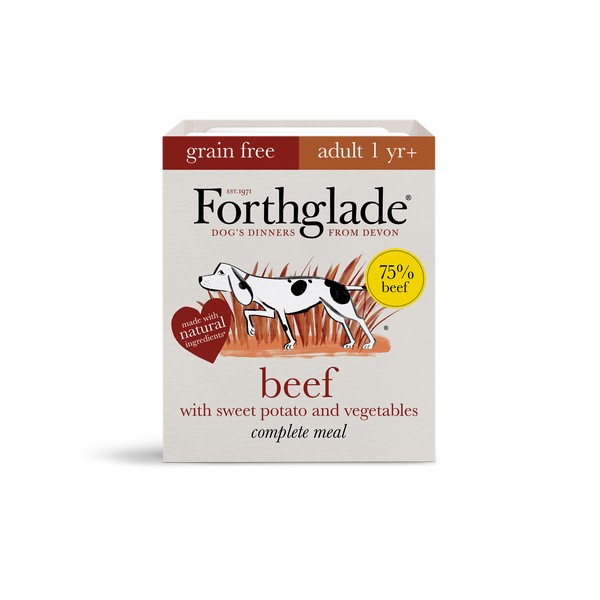 Forthglade Grain Free Beedf with Sweet Potato & Vegetables 395g