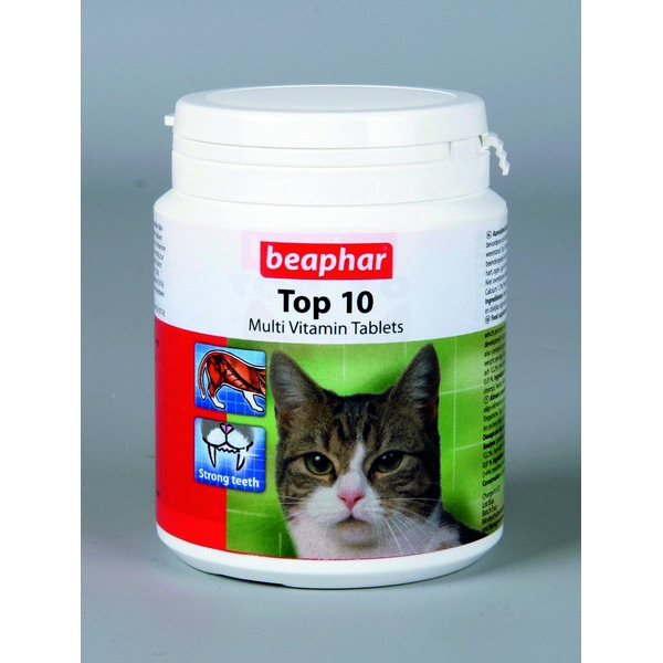 Beaphar Top 10 Mutivitamins Cat x181