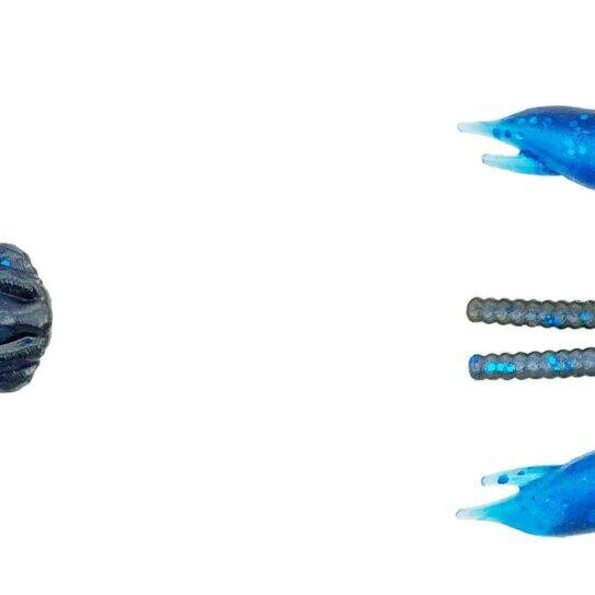 3D Crayfish 5.5cm , Blue/Black