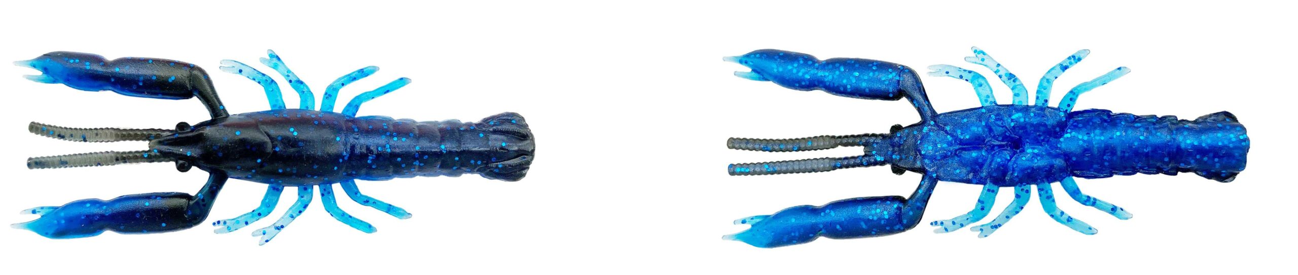 3D Crayfish 5.5cm , Blue/Black