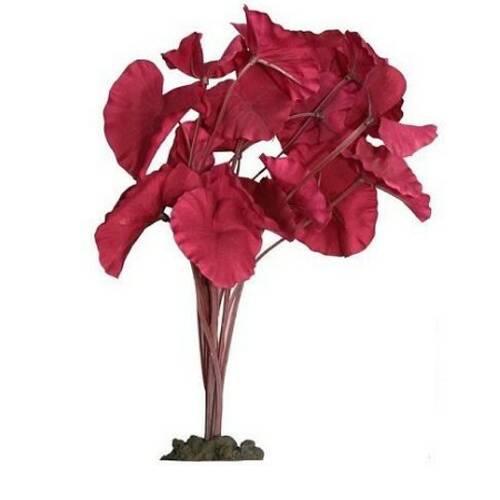 Aqua One Silk Plant Tiger Lotus Red 40cm (24267)