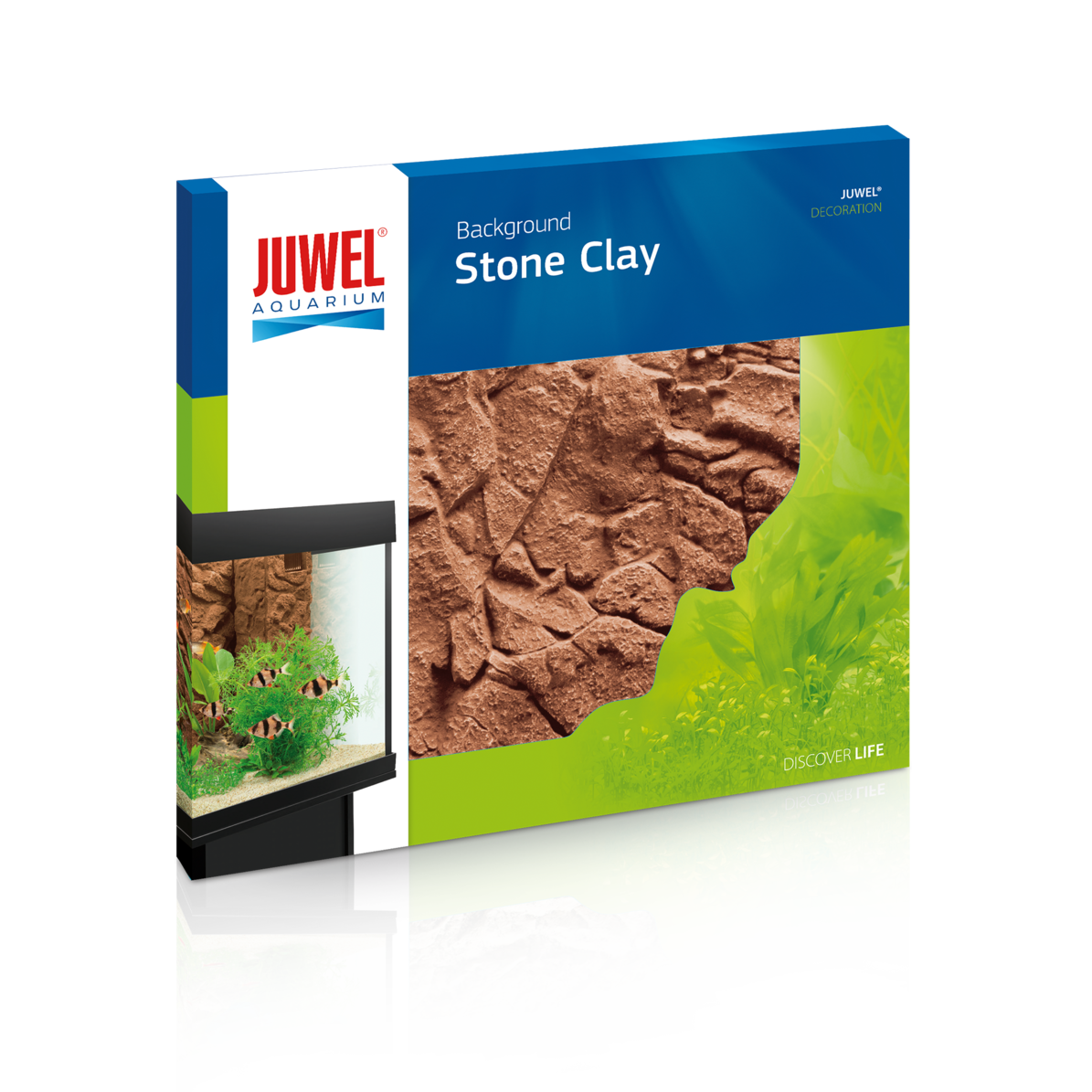 Juwel Aquarium Background - Stone Clay