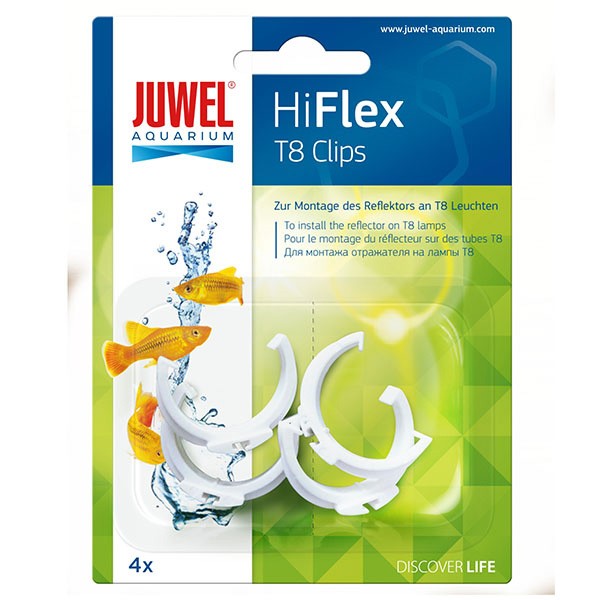 Juwel Hiflex T8 Clips 4pk
