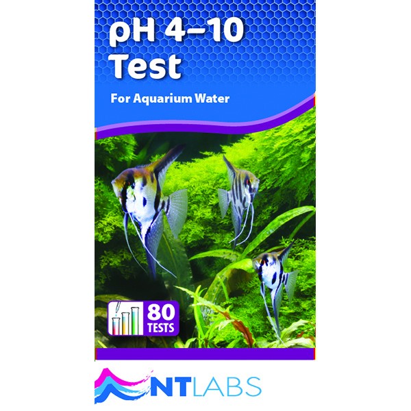 Nt Labs Aquarium Lab Ph Broad 4-10 Test - 80 Tests
