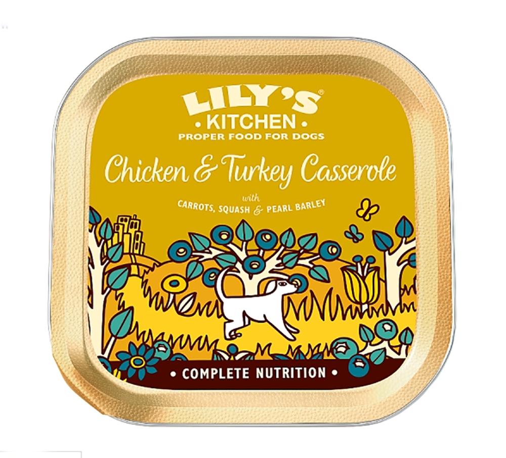 Lily's Kitchen Chicken and Turkey Casserole 150g • Homeleigh Garden