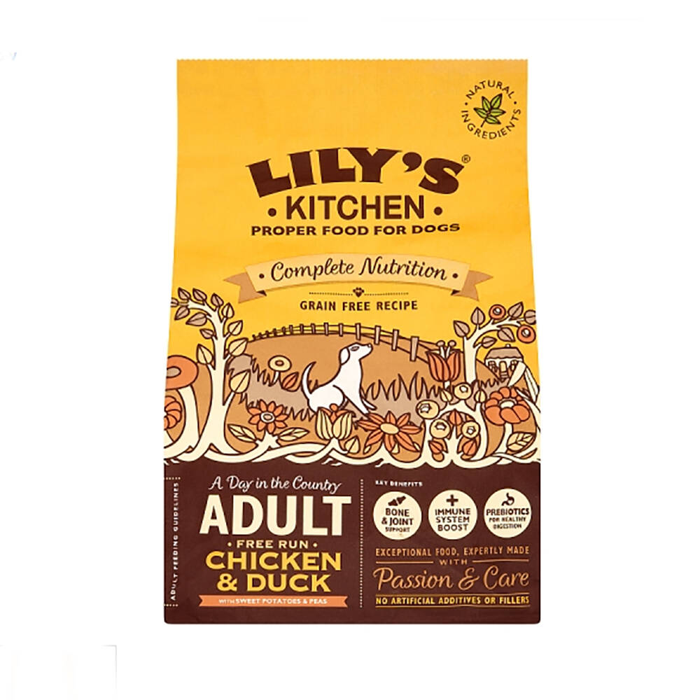 Lily's Kitchen Adult Chicken & Duck Dry Dog Food - 1kg
