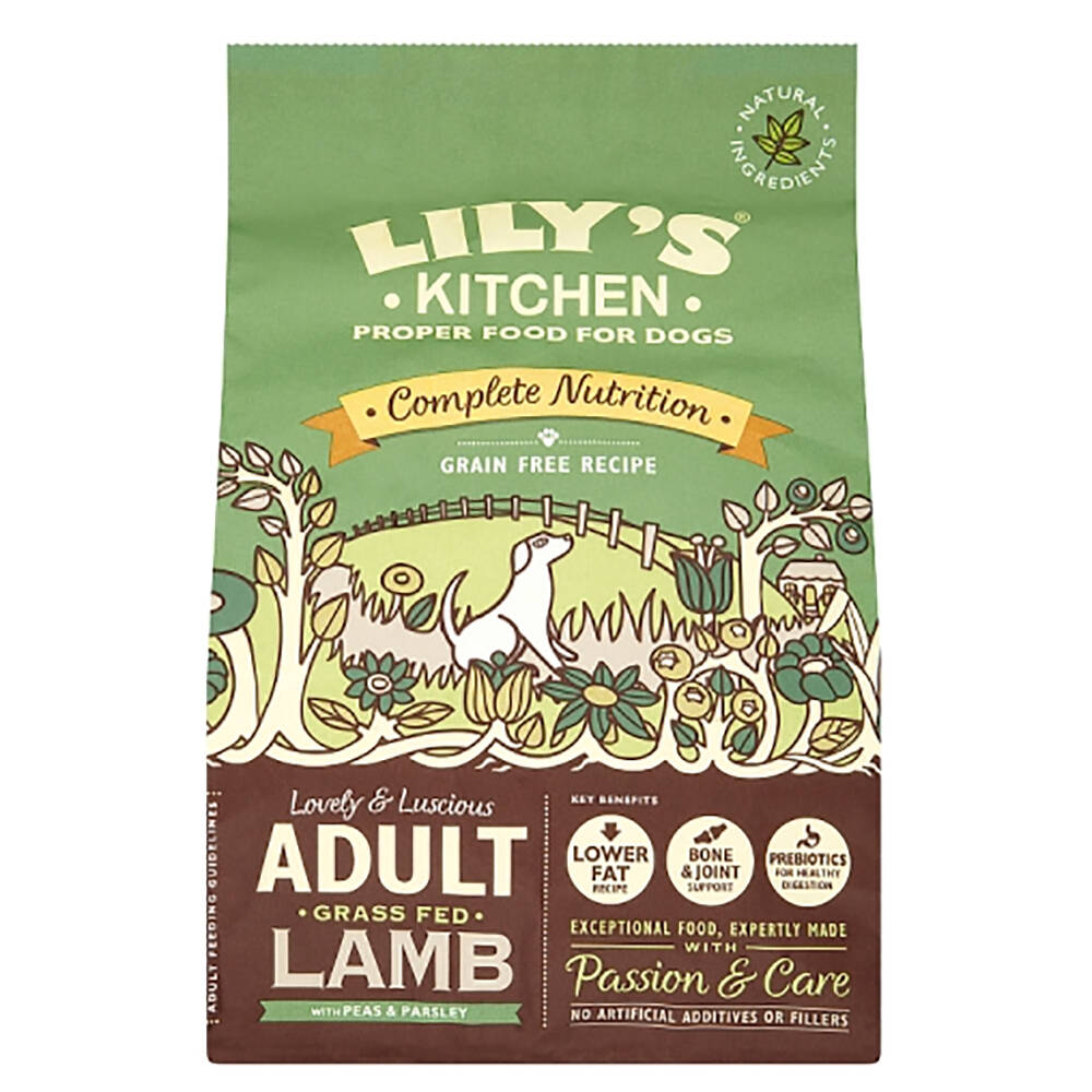 Lily's Kitchen Adult Lamb Dry Dog Food - 1kg