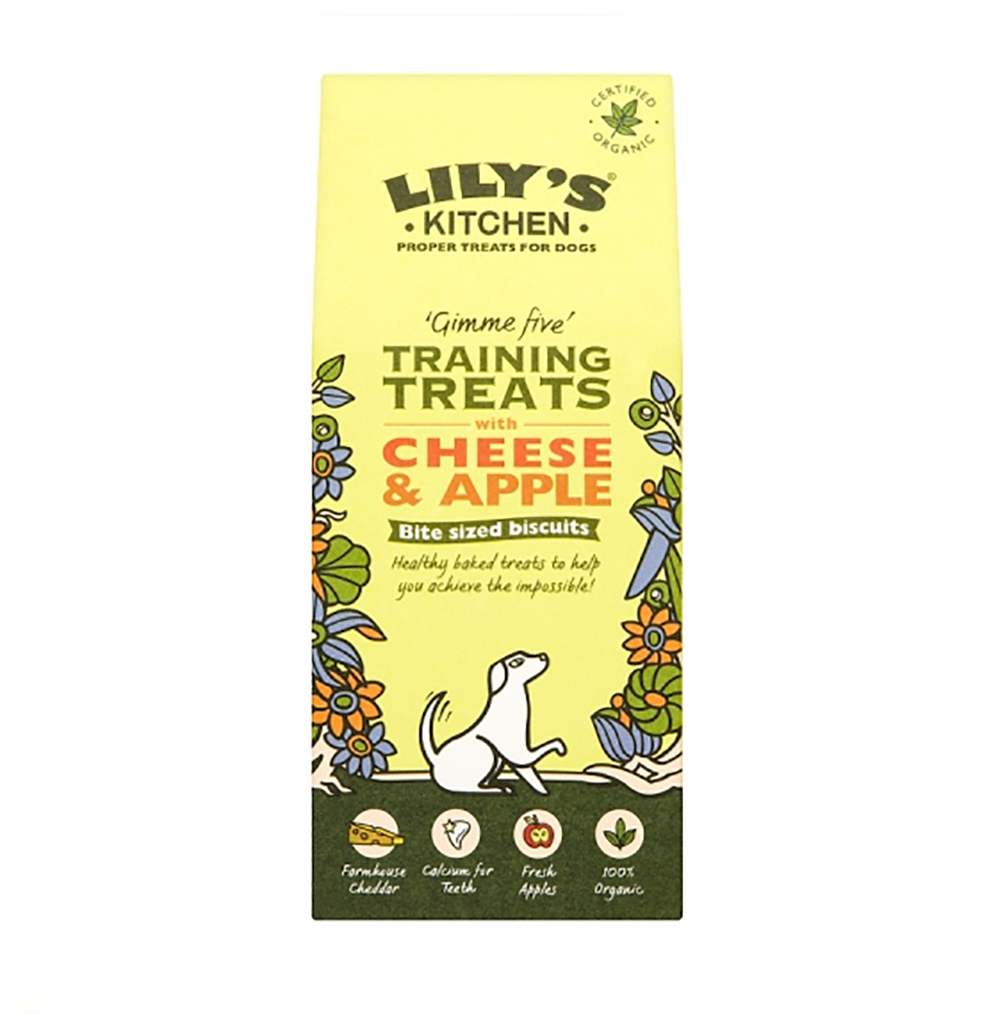 Lily's Kitchen Training Treats with Cheese & Apple - 100g