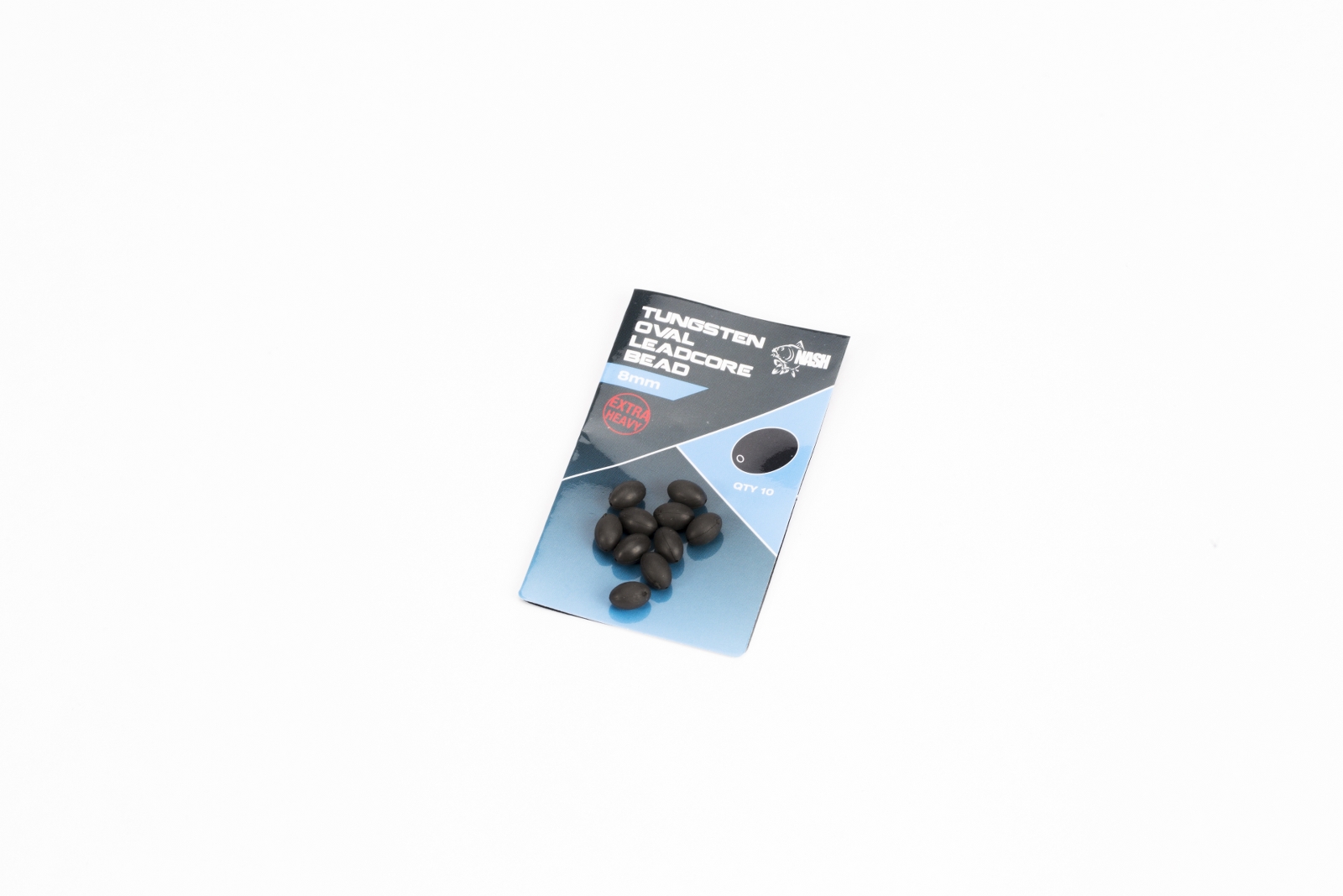 Nash Tungsten Oval Bead Leadcore – 8mm