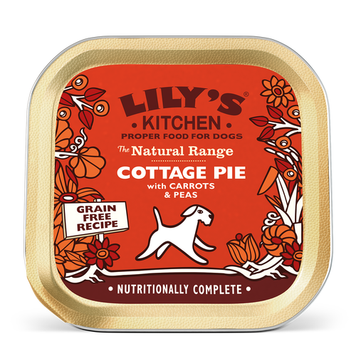 Lily's Kitchen Natural Cottage Pie With Carrots & Peas 150g
