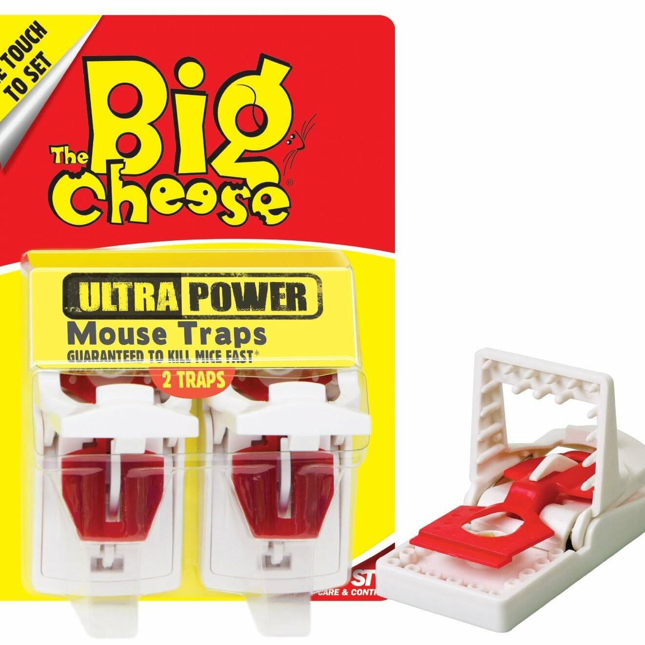 The Big Cheese Ultra Power Mouse Trap Twin Pack
