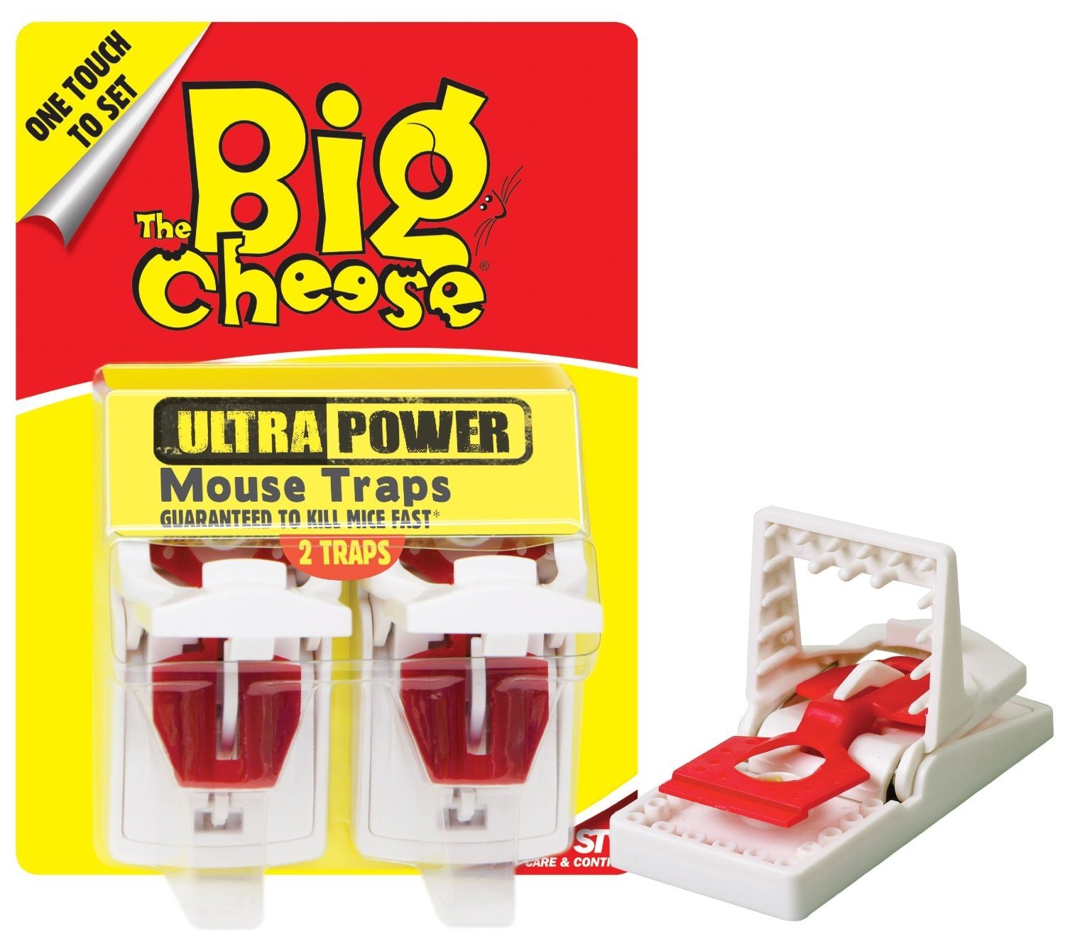 The Big Cheese Ultra Power Mouse Trap Twin Pack
