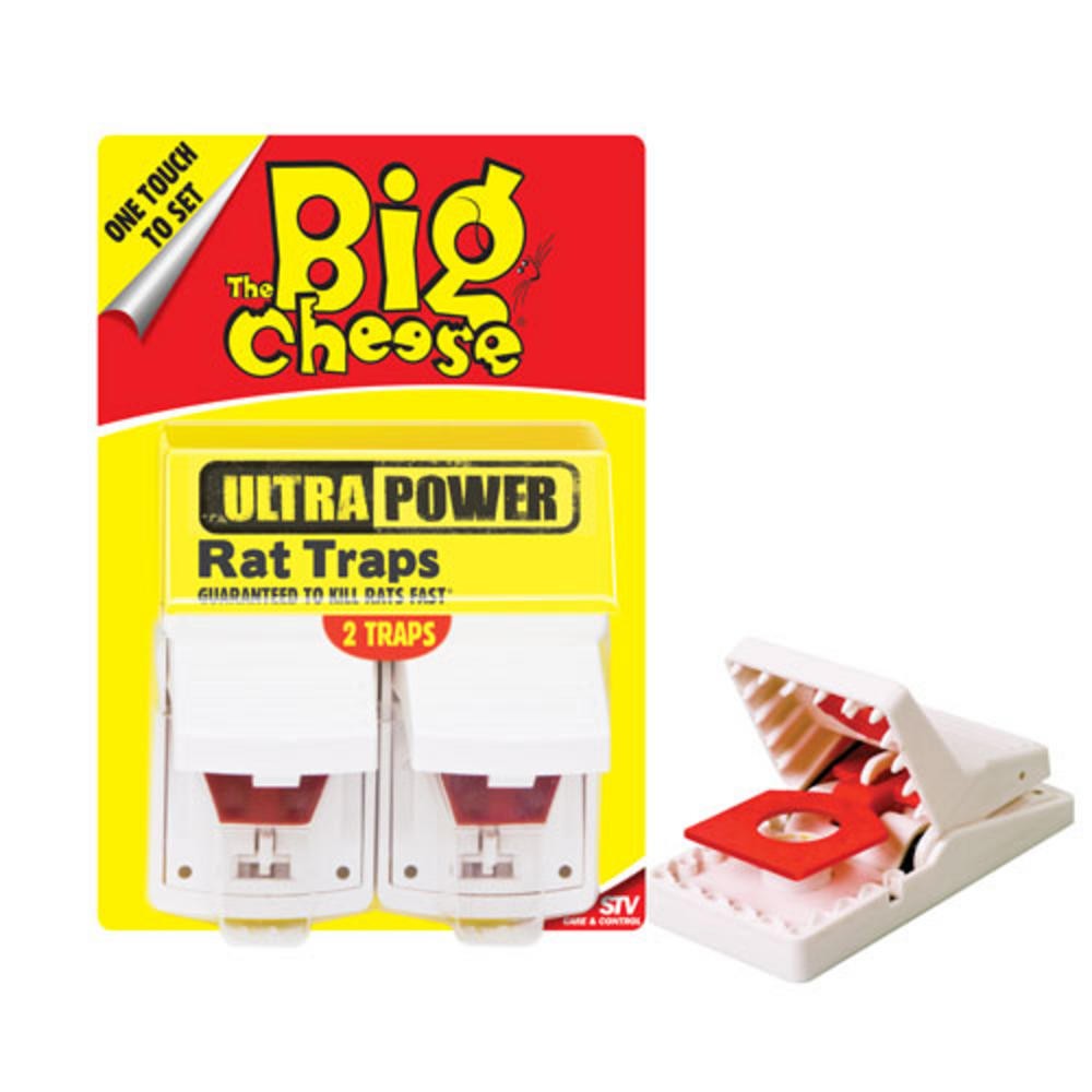 The Big Cheese Ultra Power Rat Trap Twin Pack 