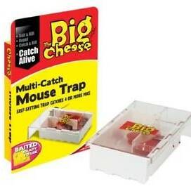 The Big Cheese Live Catch Multi Mouse Trap 
