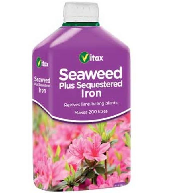 Vitax Seaweed Plus Sequestered Iron - 1L