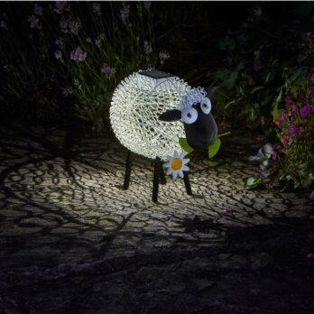 Smart Garden Metal Silhouette Solar Light - Dolly Sheep