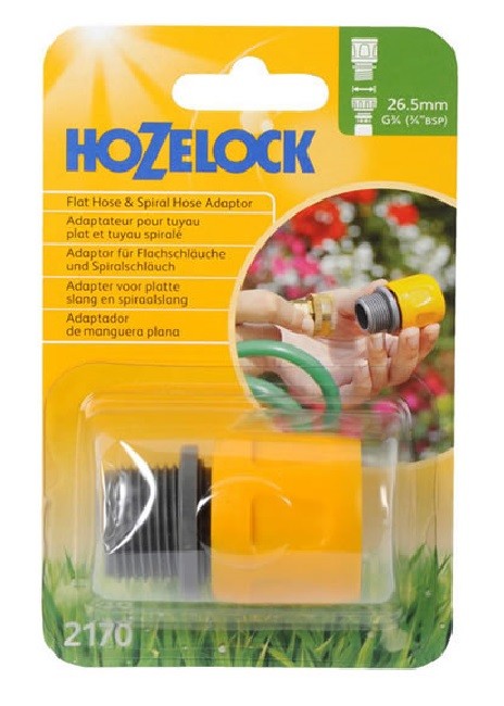 Hozelock Flat Hose Adaptor (2170)
