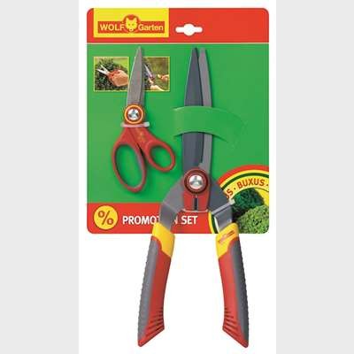 WOLF-Garten Box Tree Shears & Multi Purpose Scissors (HSBRAX)