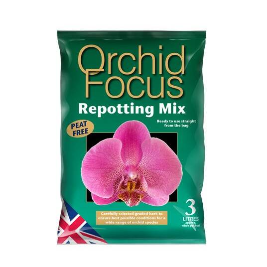 Growth Technology Orchid Focus Repotting Mix Bag - 3 Litres