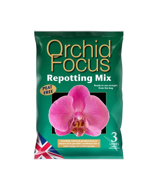 Growth Technology Orchid Focus Repotting Mix Bag - 3 Litres