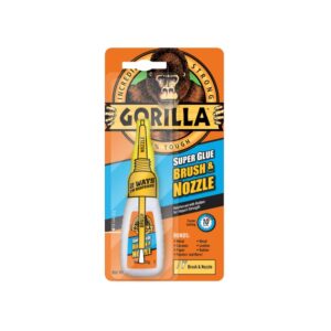 Gorilla Super Glue Brush & Nozzle 12gm
