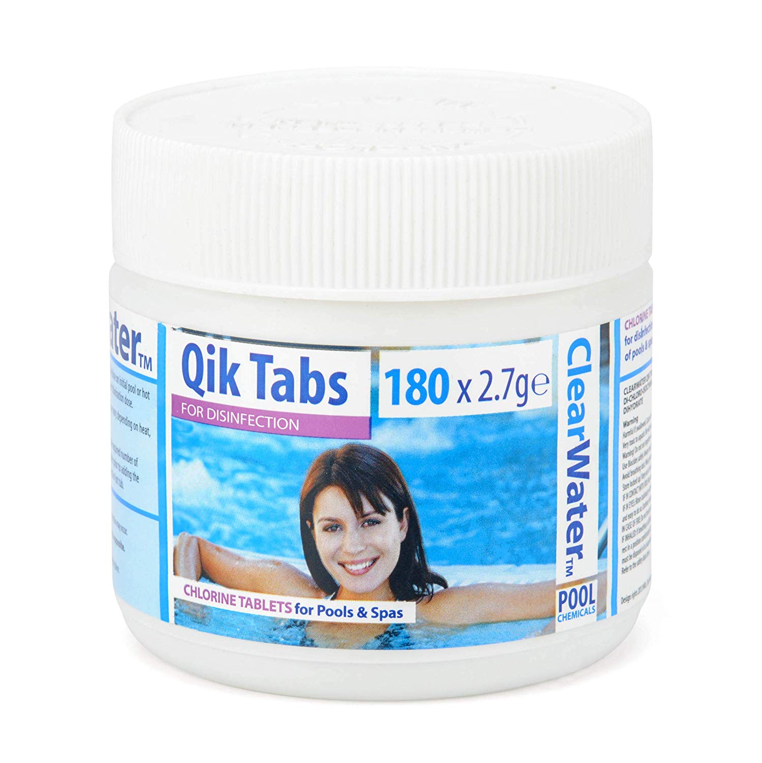Clearwater Qik Tabs 180x2.7g