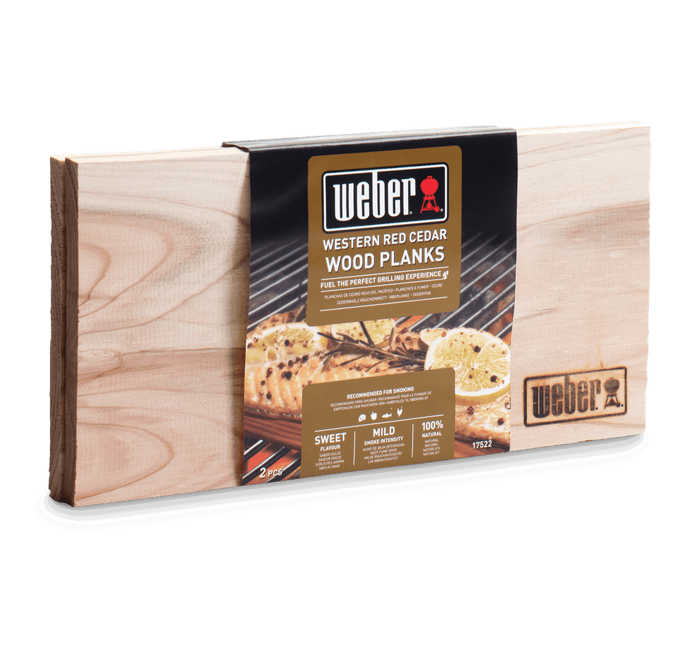 Weber Red Cedar Wood Planks - Small (17522)