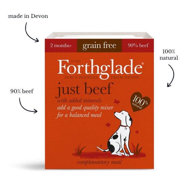Forthglade Just Beef Grain Free 395g