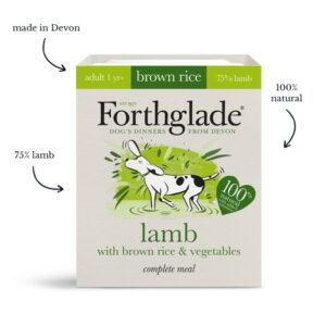 Forthglade Complete Adult Lamb with Brown Rice & Veg 395g