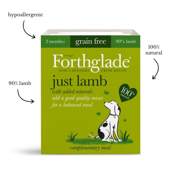 Forthglade Just Lamb Grain Free 395g