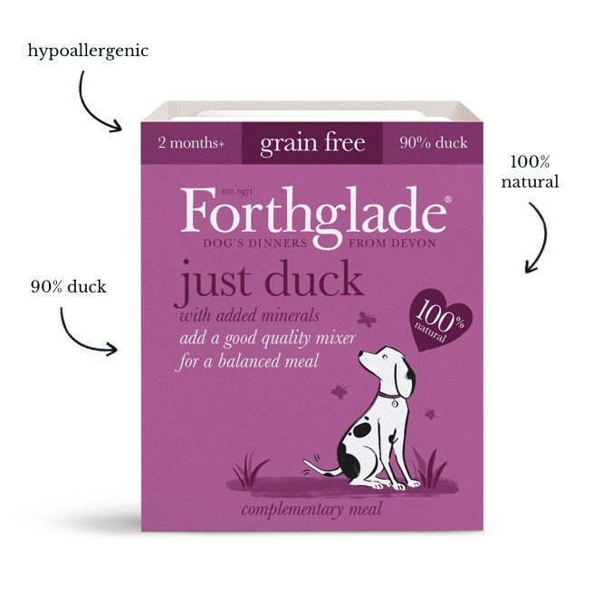 Forthglade Just Duck Grain Free 395g