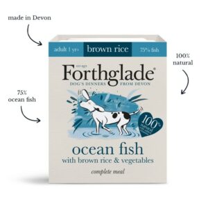 Forthglade Complete Adult Ocean Fish with Brown Rice & Veg 395g