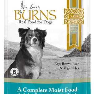 Burns Penlan Farm Pouch Complete Egg Rice & Veg Dog Food - 6 x 400g