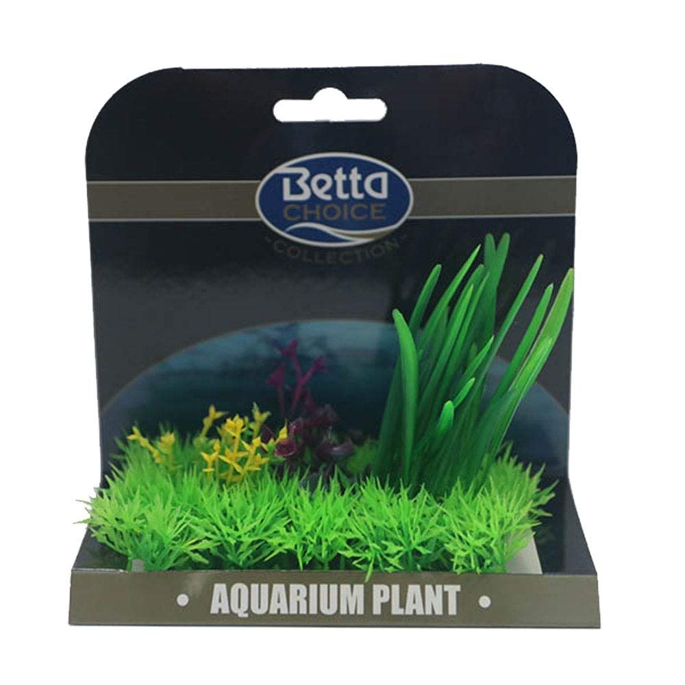 Betta Choice Med Plant Mat - Green & Purple