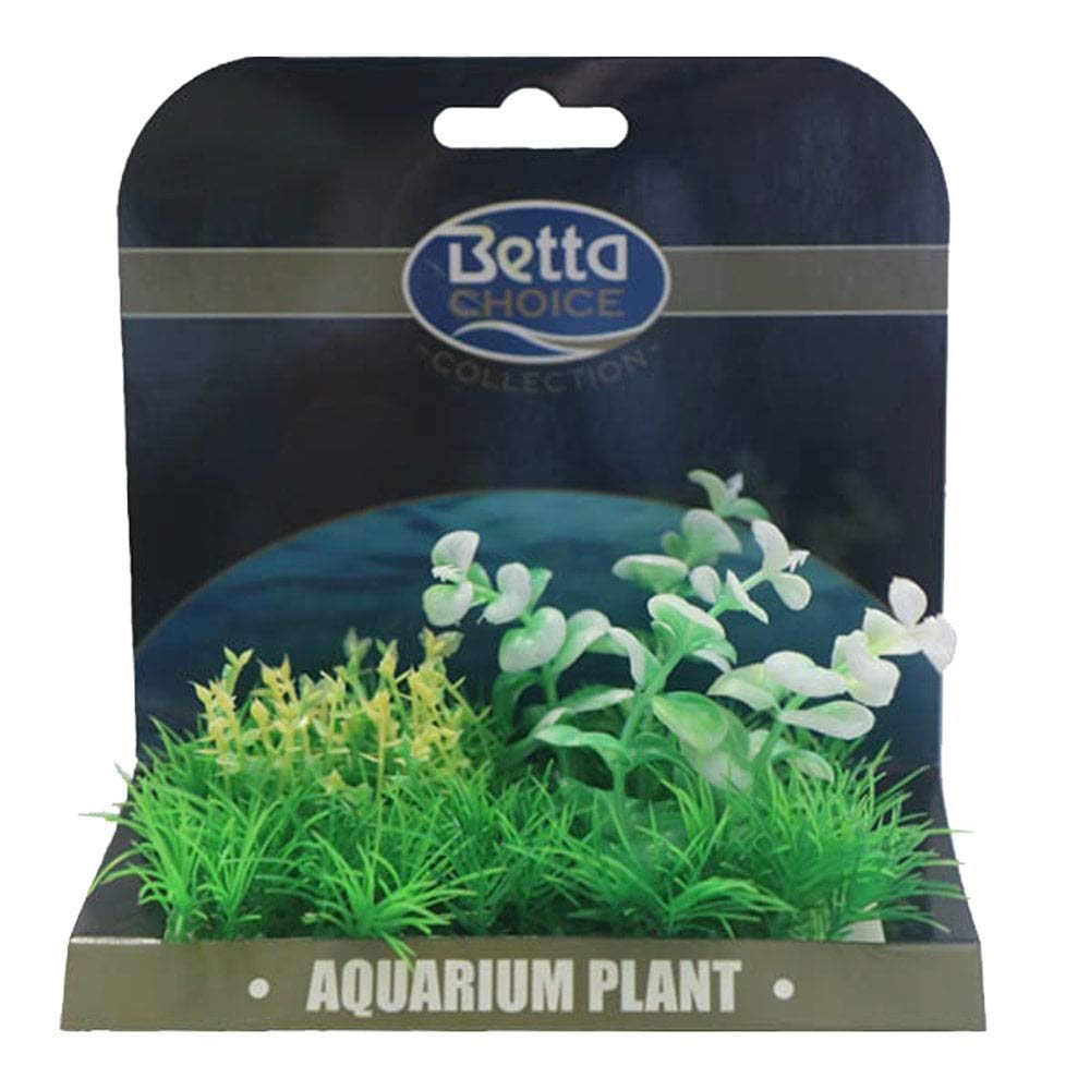 Betta Choice Med Plant Mat - Green & White
